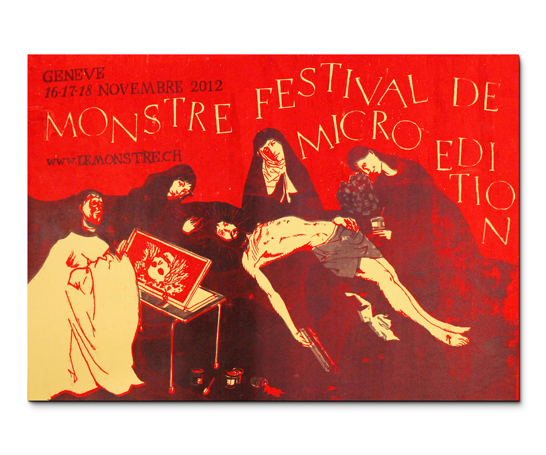 LUTOPIQUANT_serigraphie_Monstre-festival2012